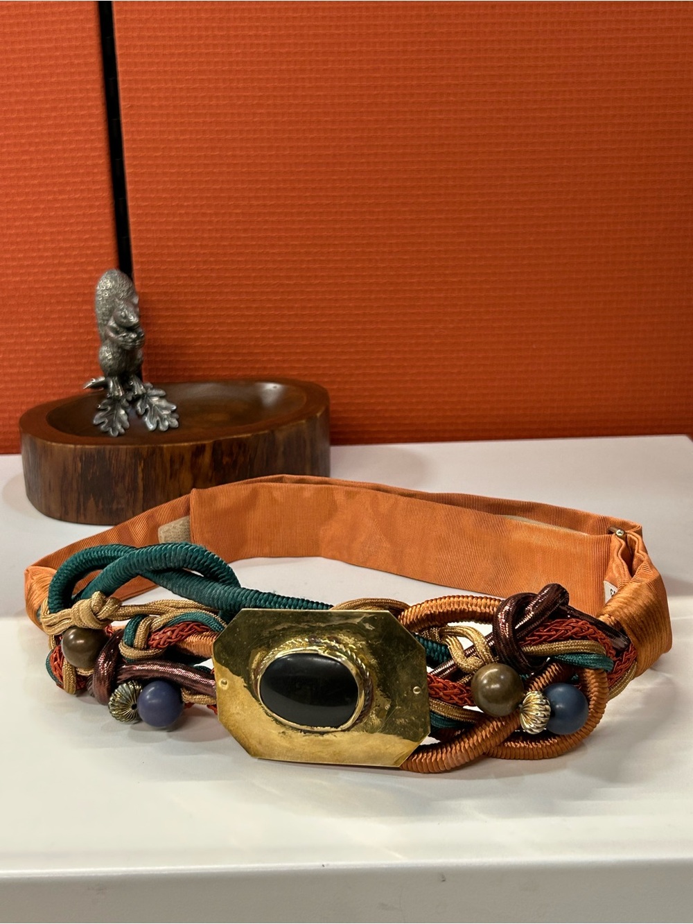 Carolyn Tanner vintage bohemian adjustable belt